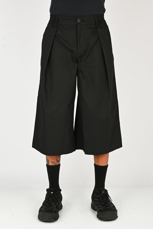 Checks Downtown Hakama Shorts V2 in Black Ripstop