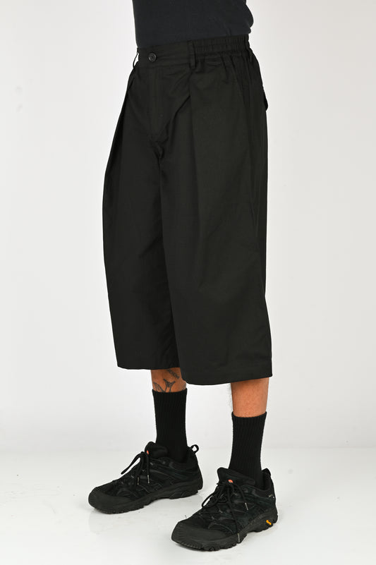 Checks Downtown Hakama Shorts V2 in Black Ripstop