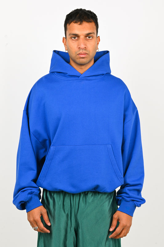 Checks 'Evergreen Hoodie' in Royal Blue
