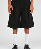 Checks 'Hakama' Shorts in Black