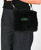Bichon 'The Fluffy' Bag in Black