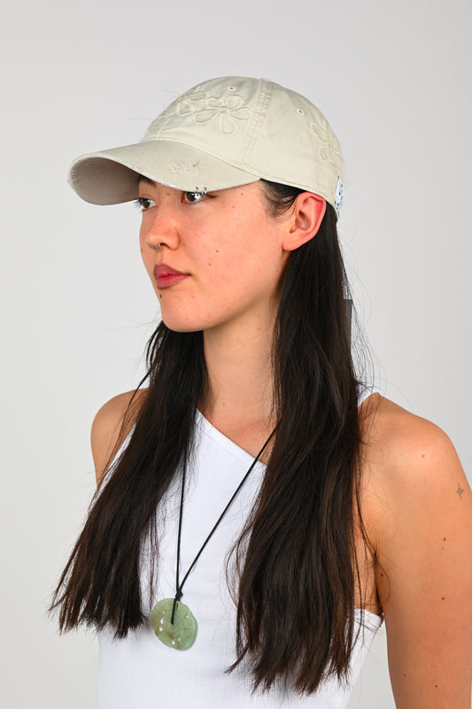 Die Horny 'Faded Bone Distressed' Cap