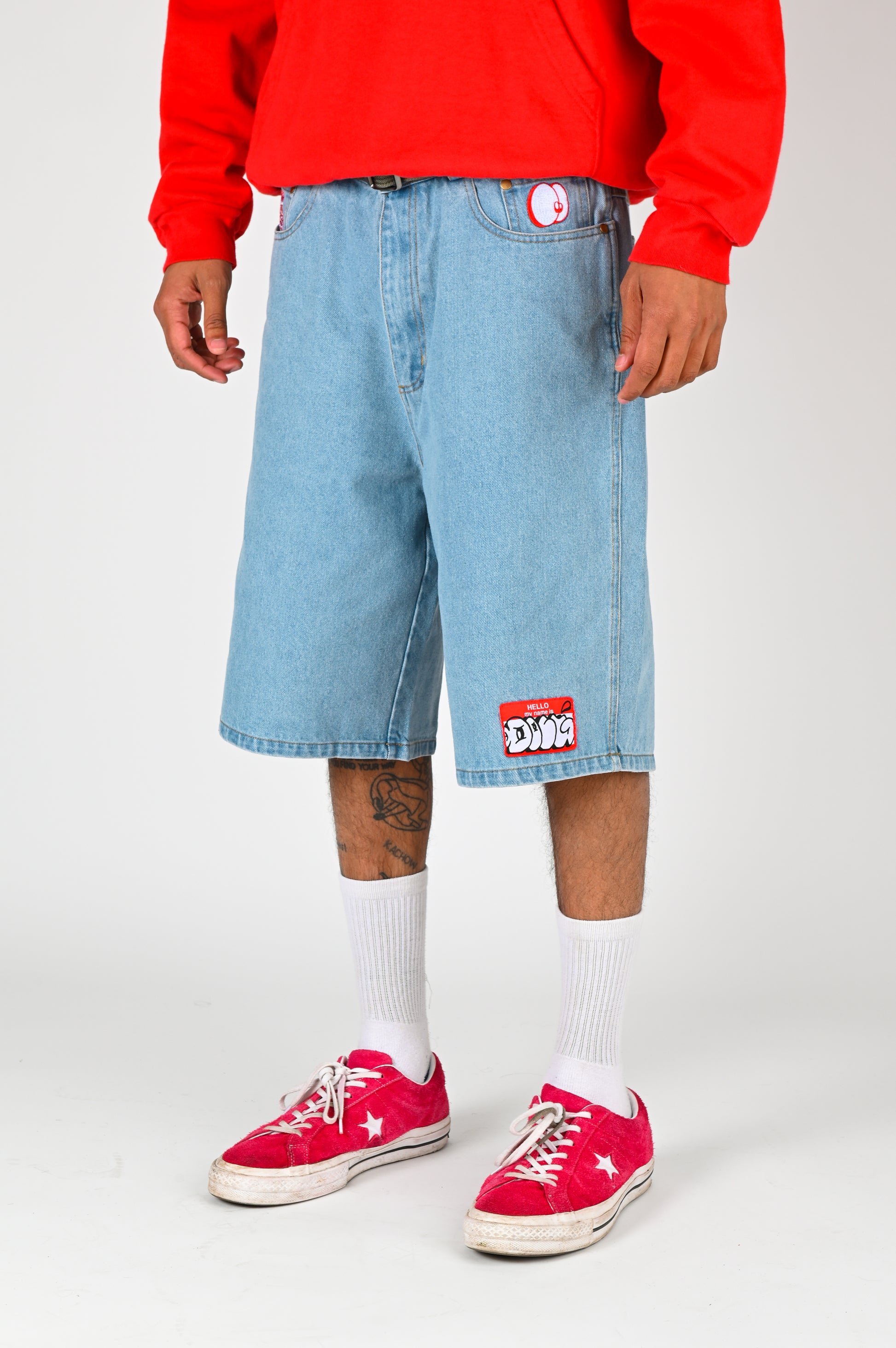 DocG 'CARTOONS' Denim Shorts