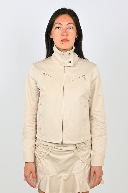 ESS·BEE Tracksuit Jacket in Sand