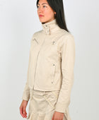 ESS·BEE Tracksuit Jacket in Sand