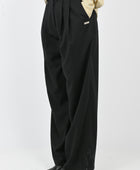 ESS·BEE Pinstripe Trouser in Black