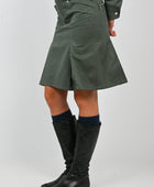 ESS·BEE 'Utility' Skirt in Dusty Olive