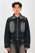 KOURH 'Harpoon' Jacket in Indigo