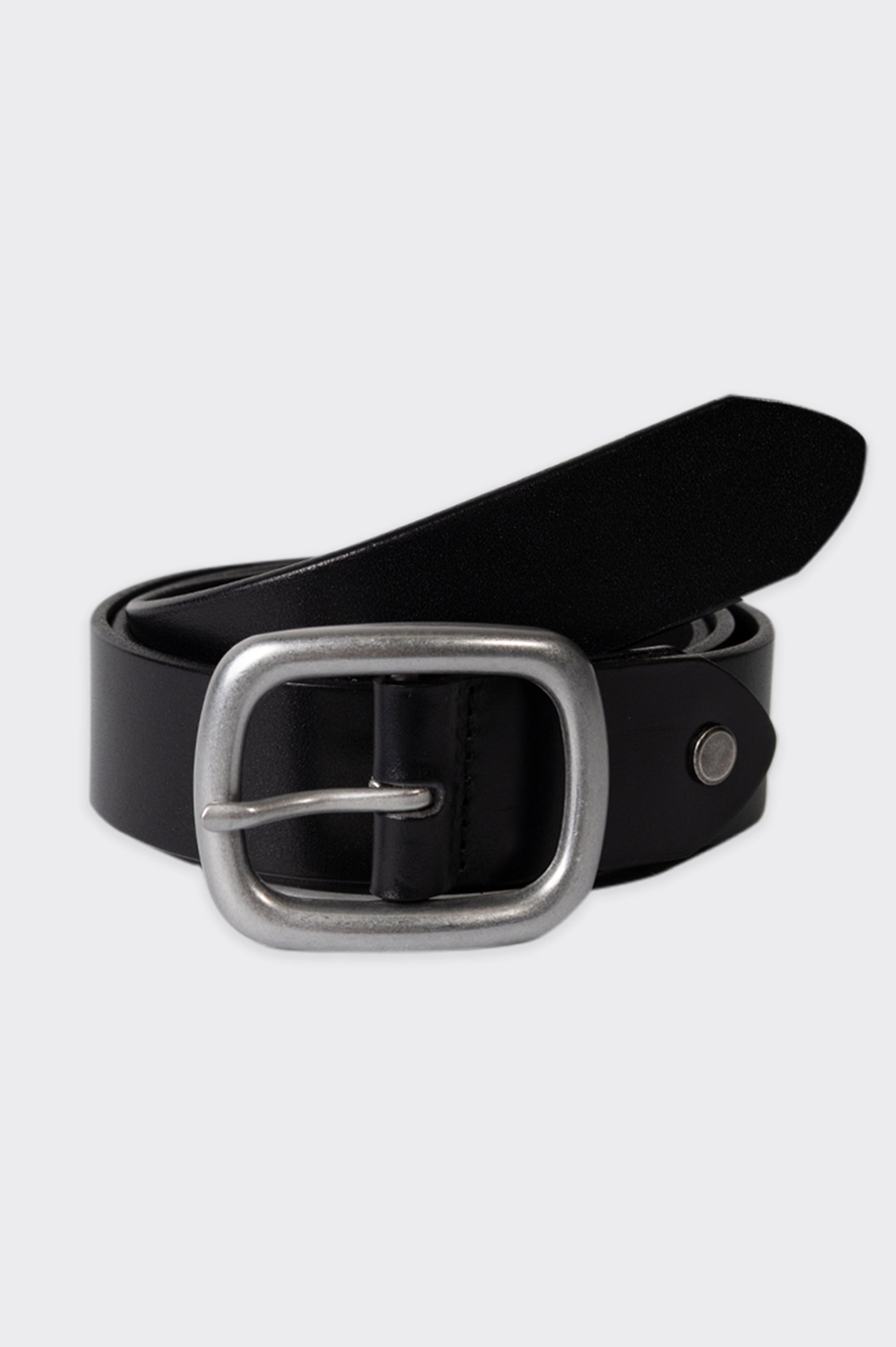 KOURH 'Wire' Leather Belt in Black