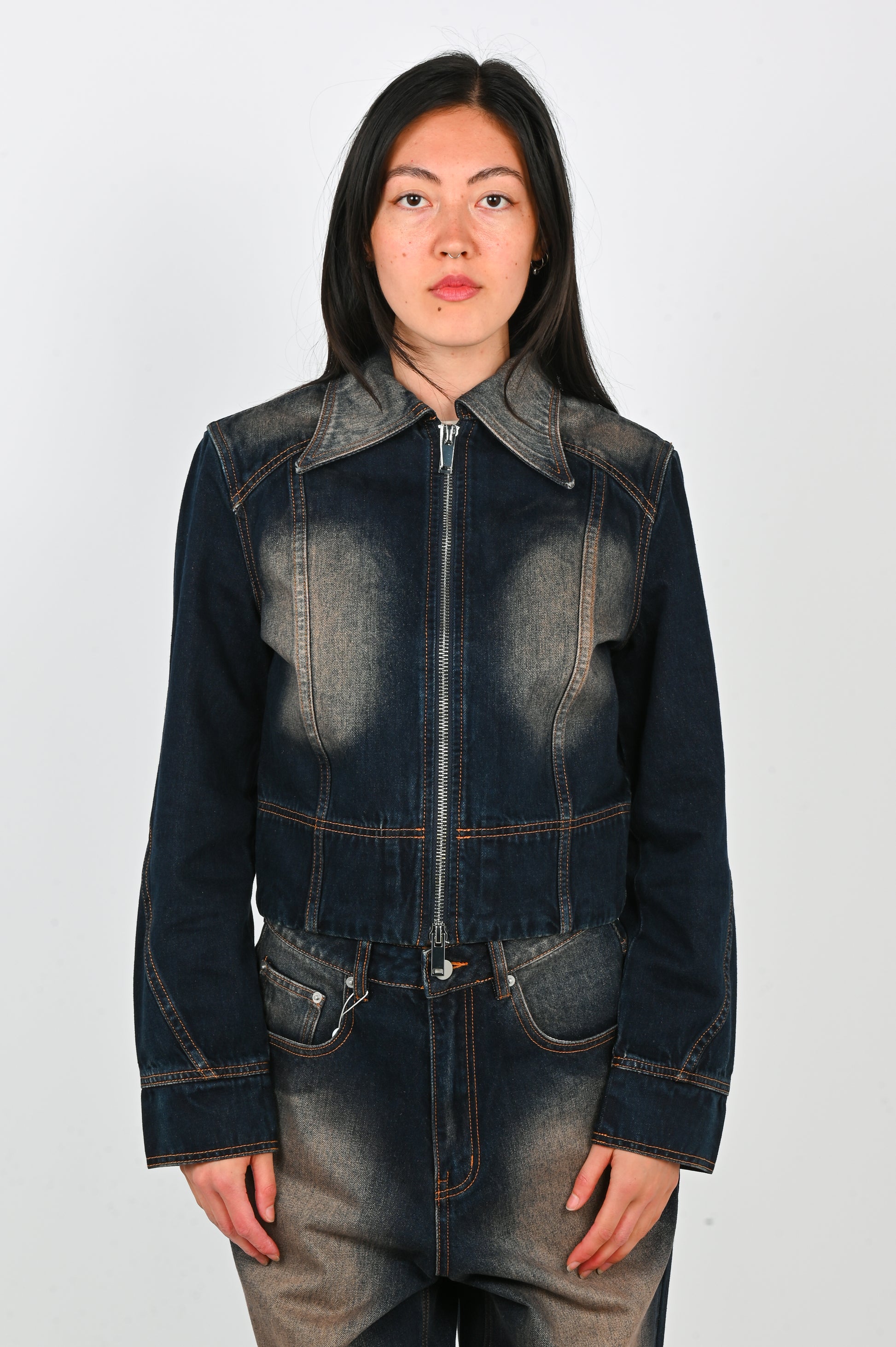 KOURH 'Harpoon' Jacket in Indigo