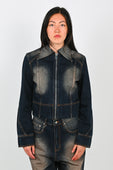 KOURH 'Harpoon' Jacket in Indigo