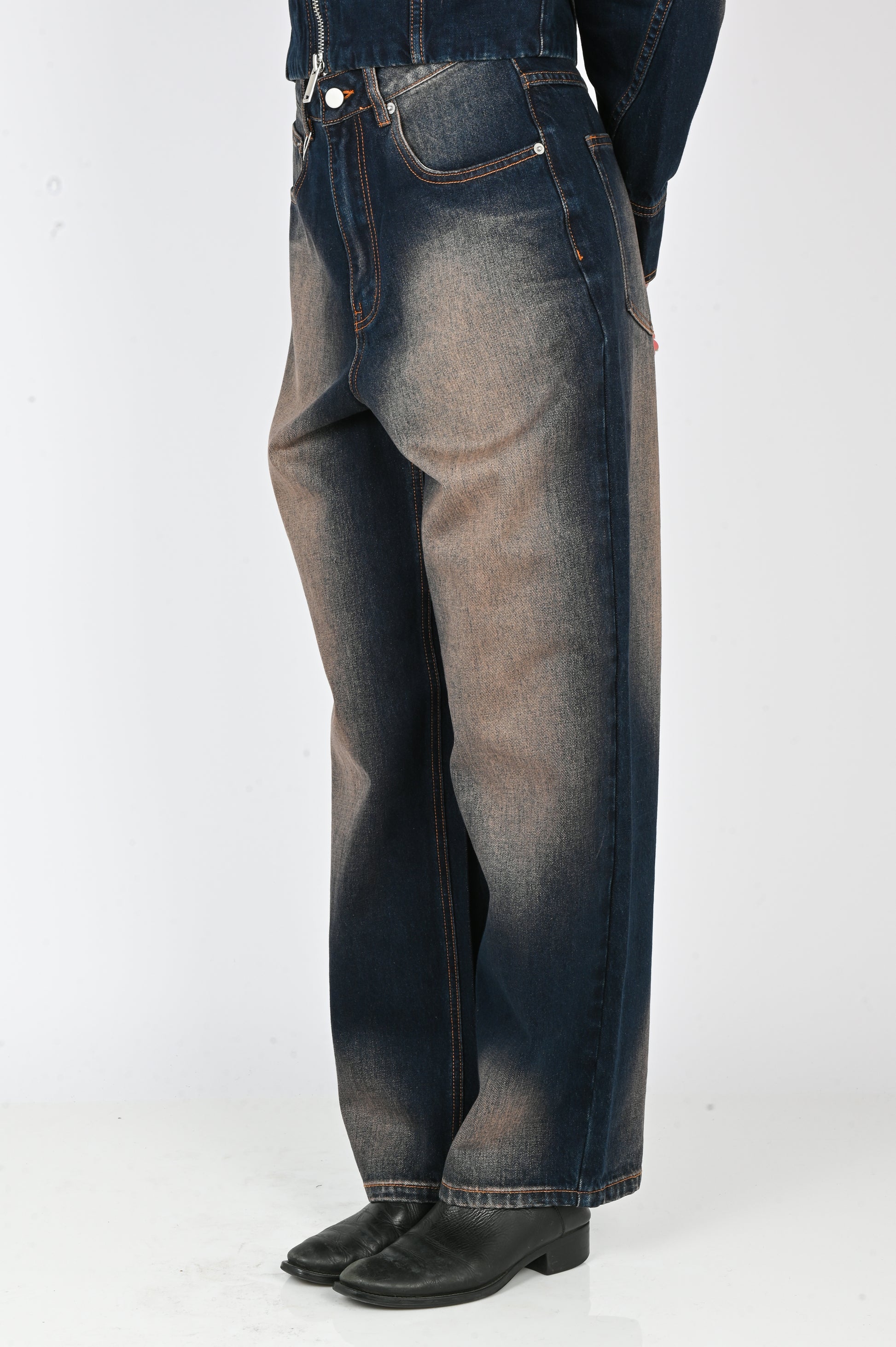 KOURH 'Wire' Jean in Indigo