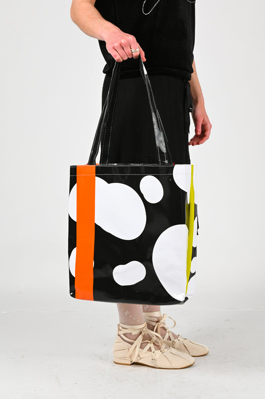 Erik Yvon 'Come Together' Upcycled Tote Small #3