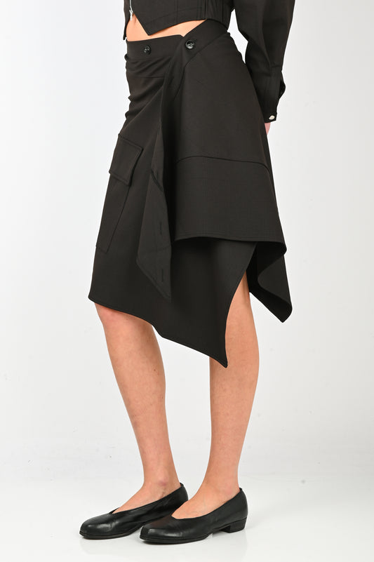 ESS·BEE 'Offset' Skirt