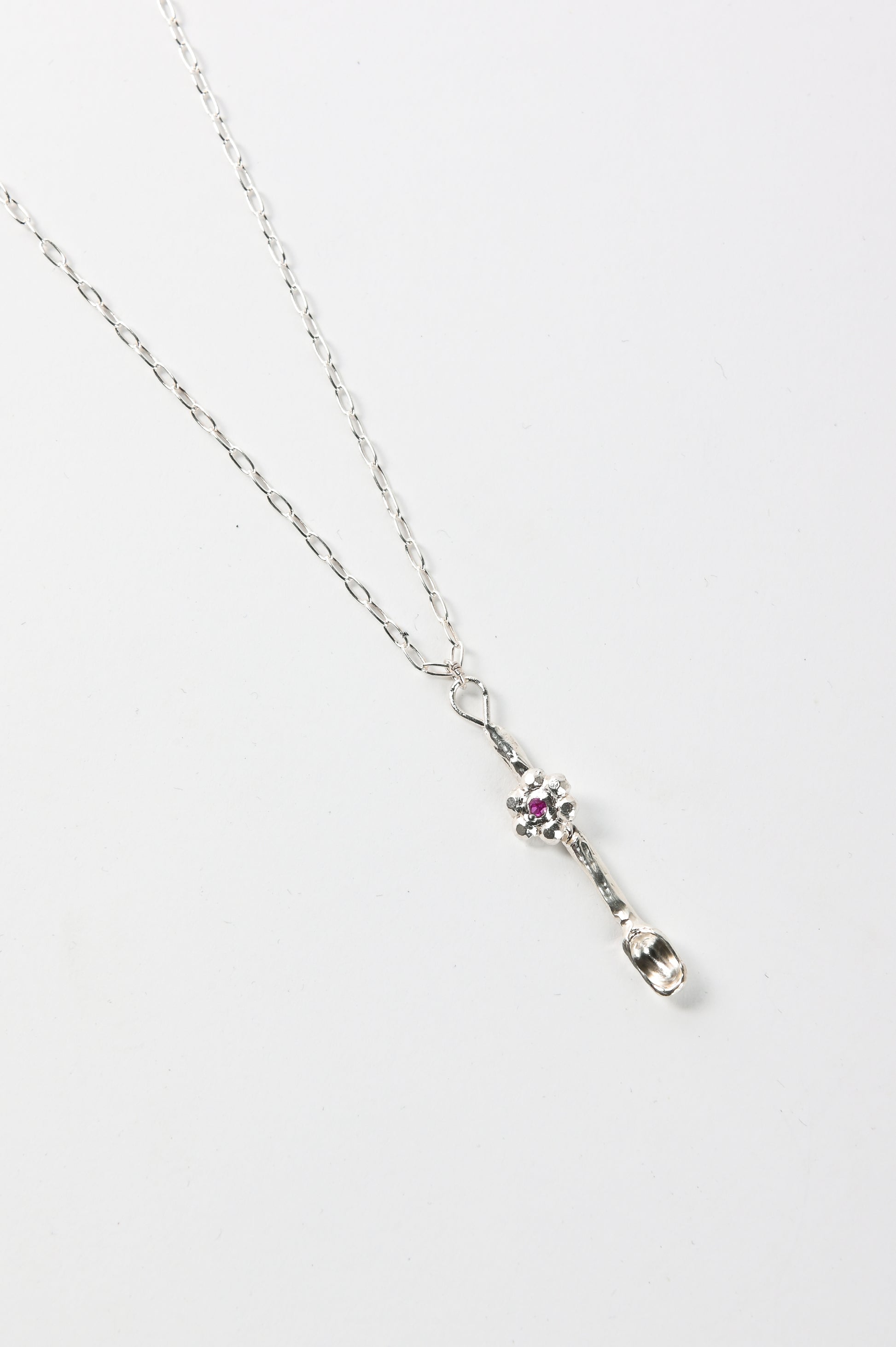 Sacreflux 'Encrusted Spoon' Necklace