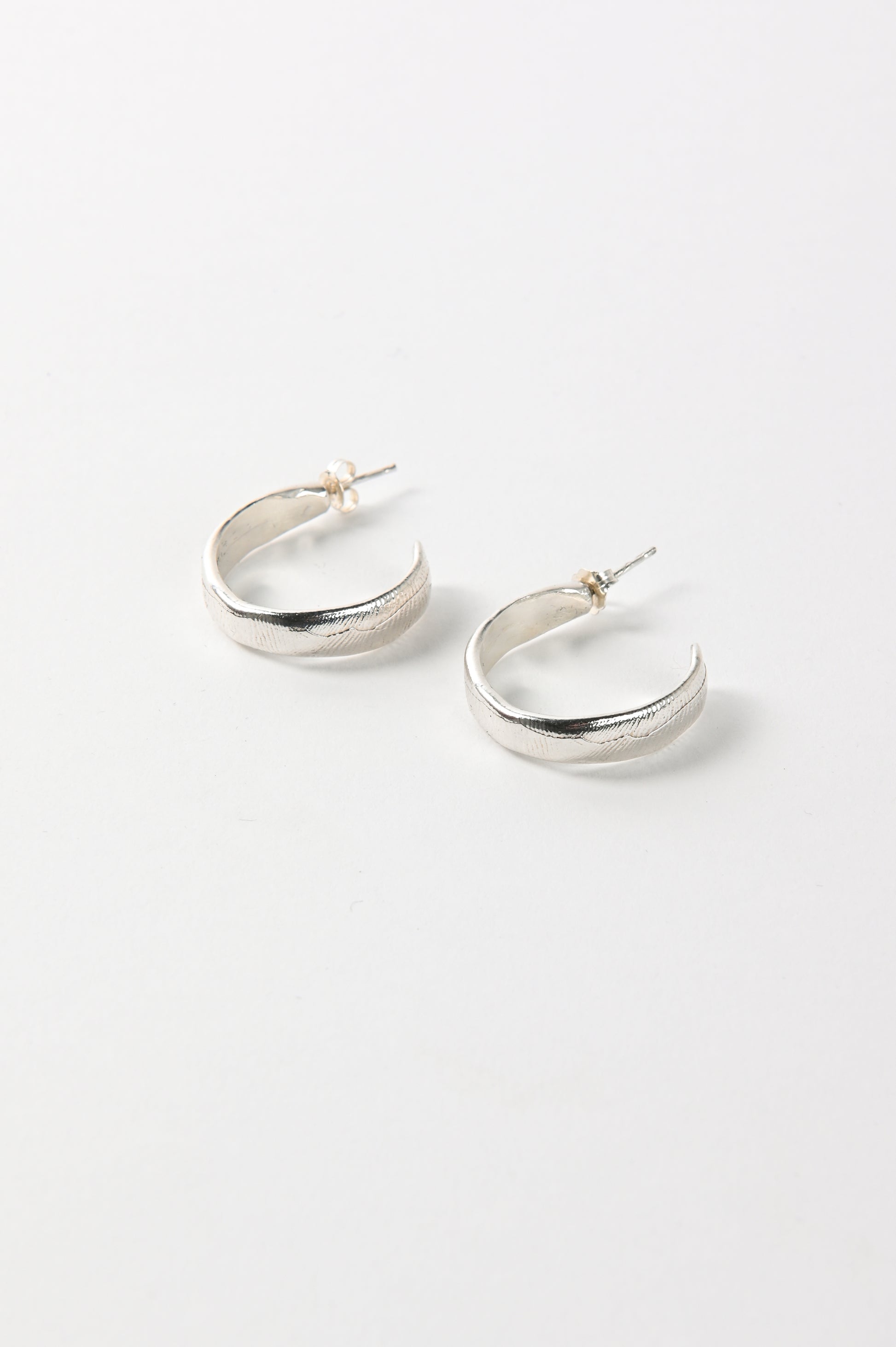 Sacreflux 'Fingerprint' Hoop Earrings