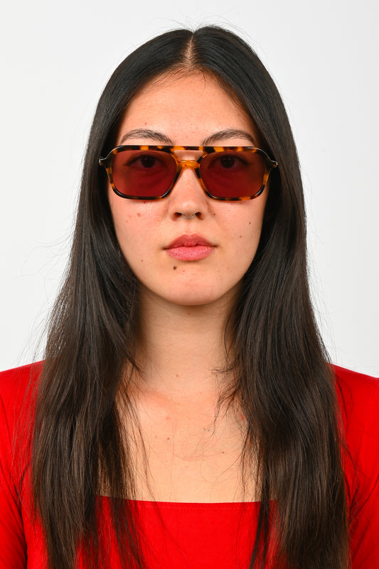 Hot Futures 'Dime' Sunglasses in Tortoiseshell Brown