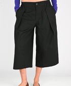 Checks Downtown Hakama Shorts V2 in Black Ripstop