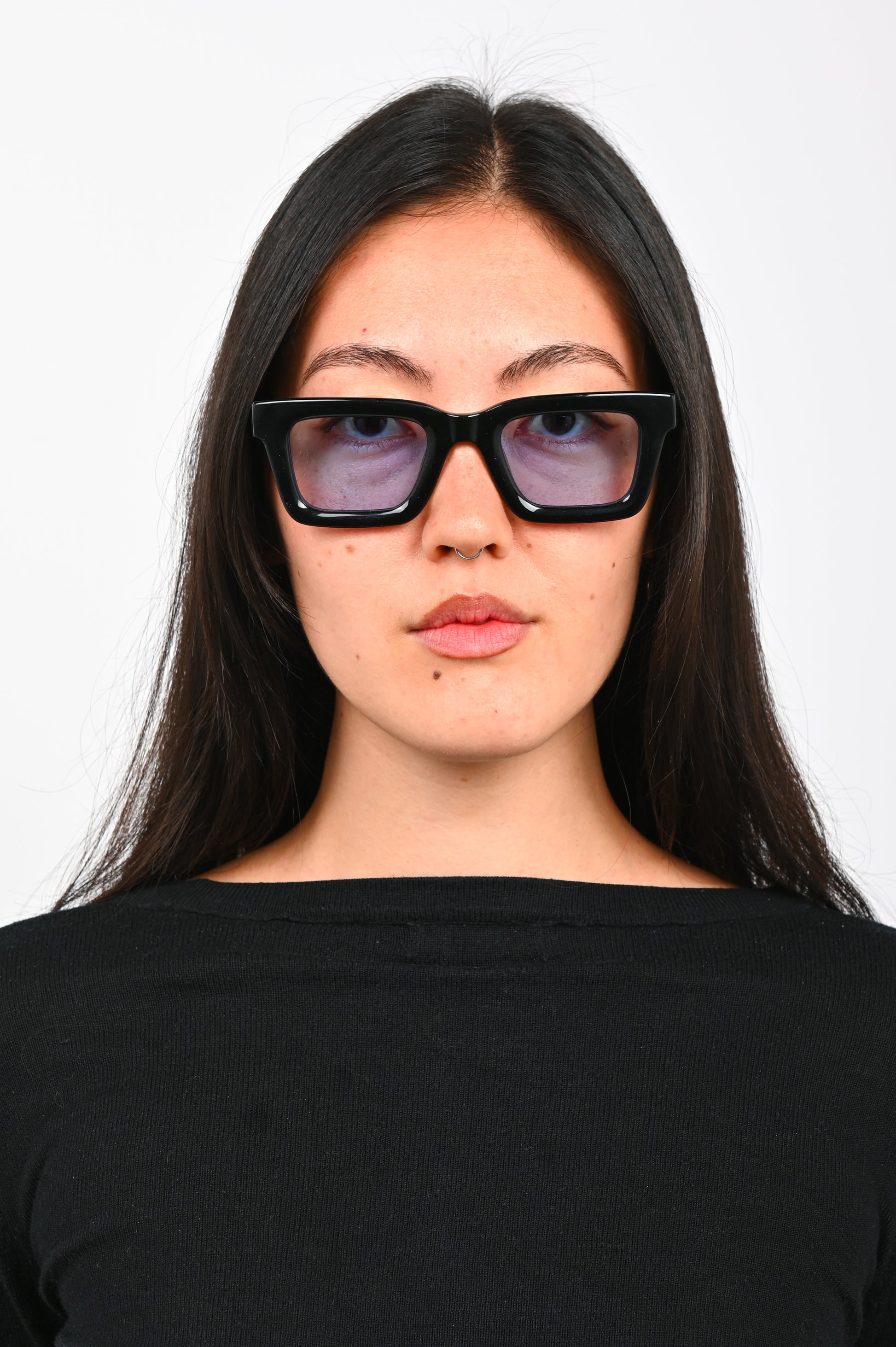 Hot Futures 'Jet' Sunglasses in Black/Blue