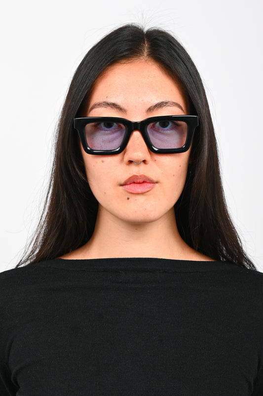 Hot Futures 'Jet' Sunglasses in Black/Blue