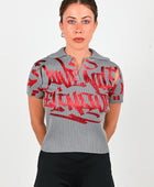 IDEN 'Delinquent' Polo in Grey