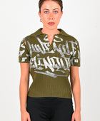 IDEN 'Delinquent' Polo in Olive