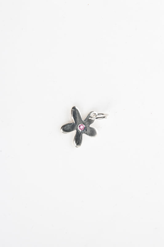 Jake Cheeseman Silver 'Silly Flower' Pendant