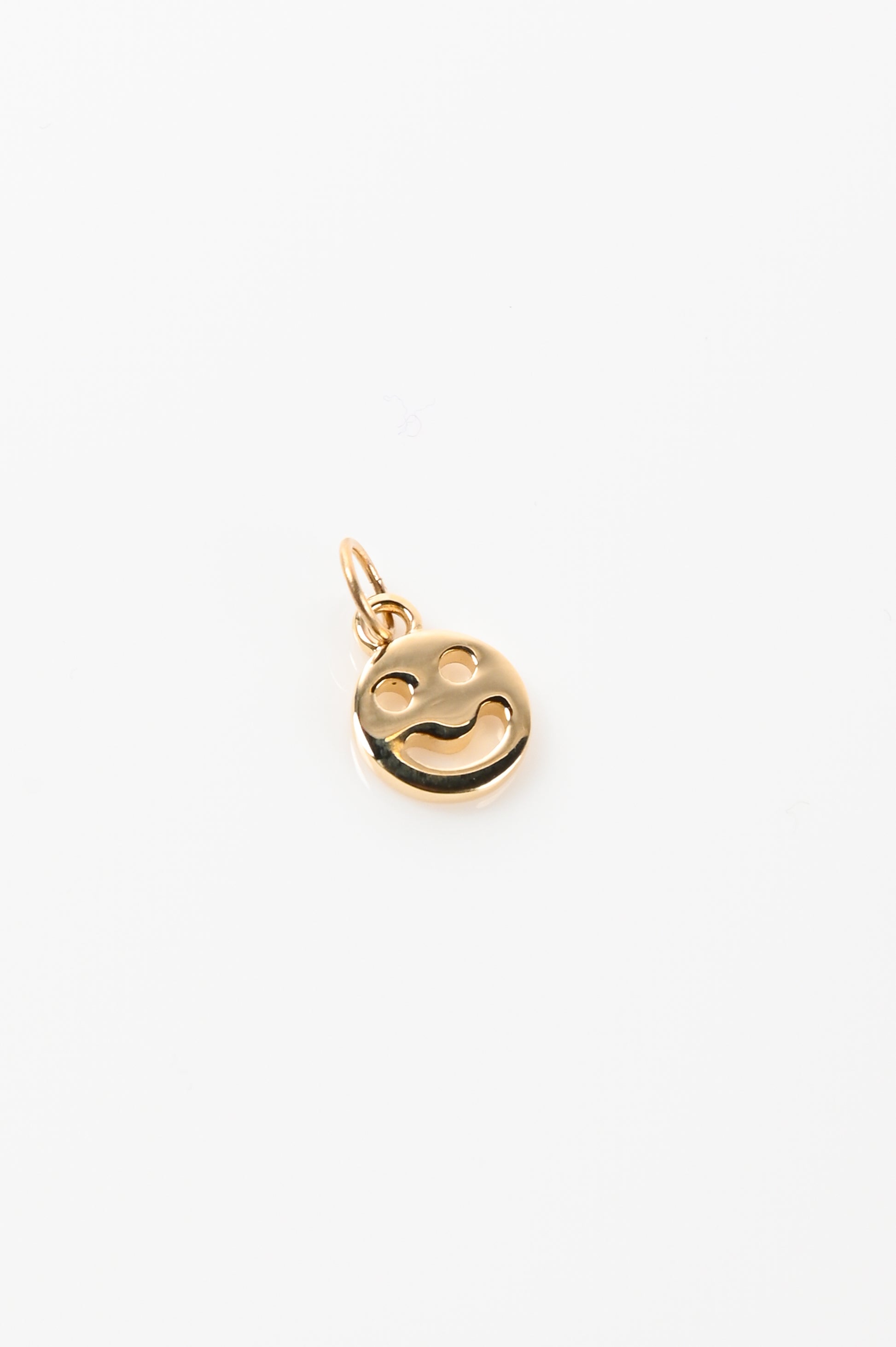 Jake Cheeseman Gold 'Smiley' Pendant