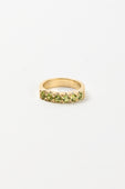 Oliver Thomas 'Ever' Ring With Peridot In 9ct Gold