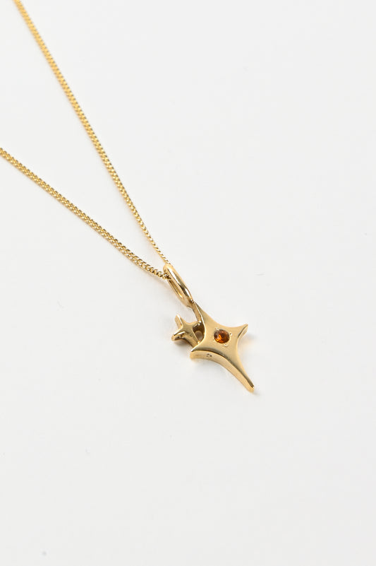 Oliver Thomas 'Sparkle' Necklace In 9ct Gold