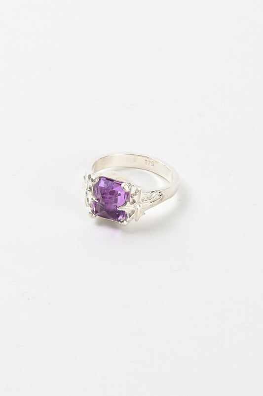 Oliver Thomas 'Hallowed' Ring With Amethyst