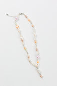 Nadia Ridiandries 'Floating Charm' Necklace In Pink/Orange