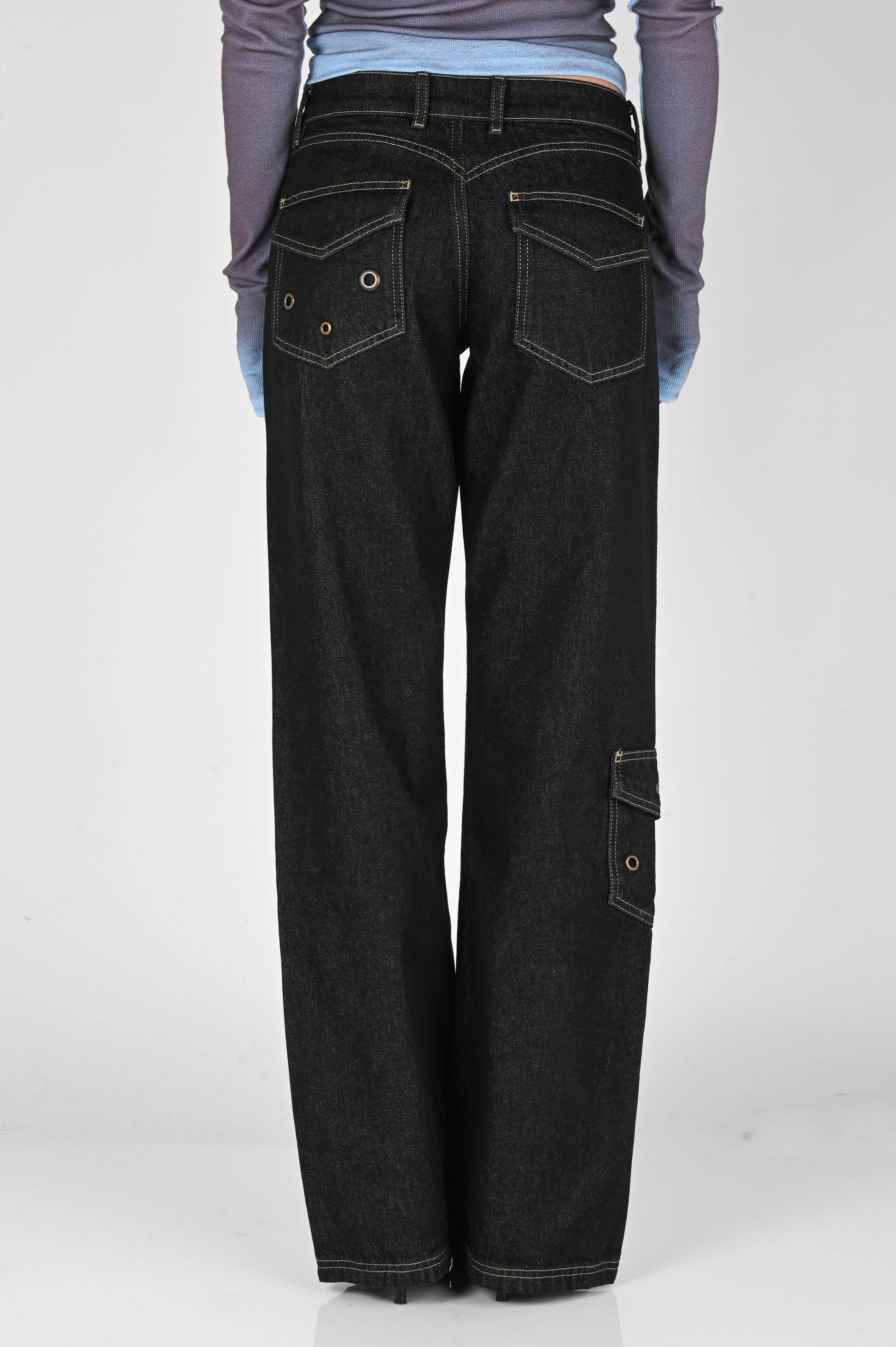 Kernemilk 'Ally' Jeans in Salt & Pepper