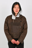Kernemilk Pilot Jacket in Dark Brown