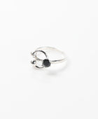 Kick In The Eye 'Hollywood' Ring With Horseshoe Piercing