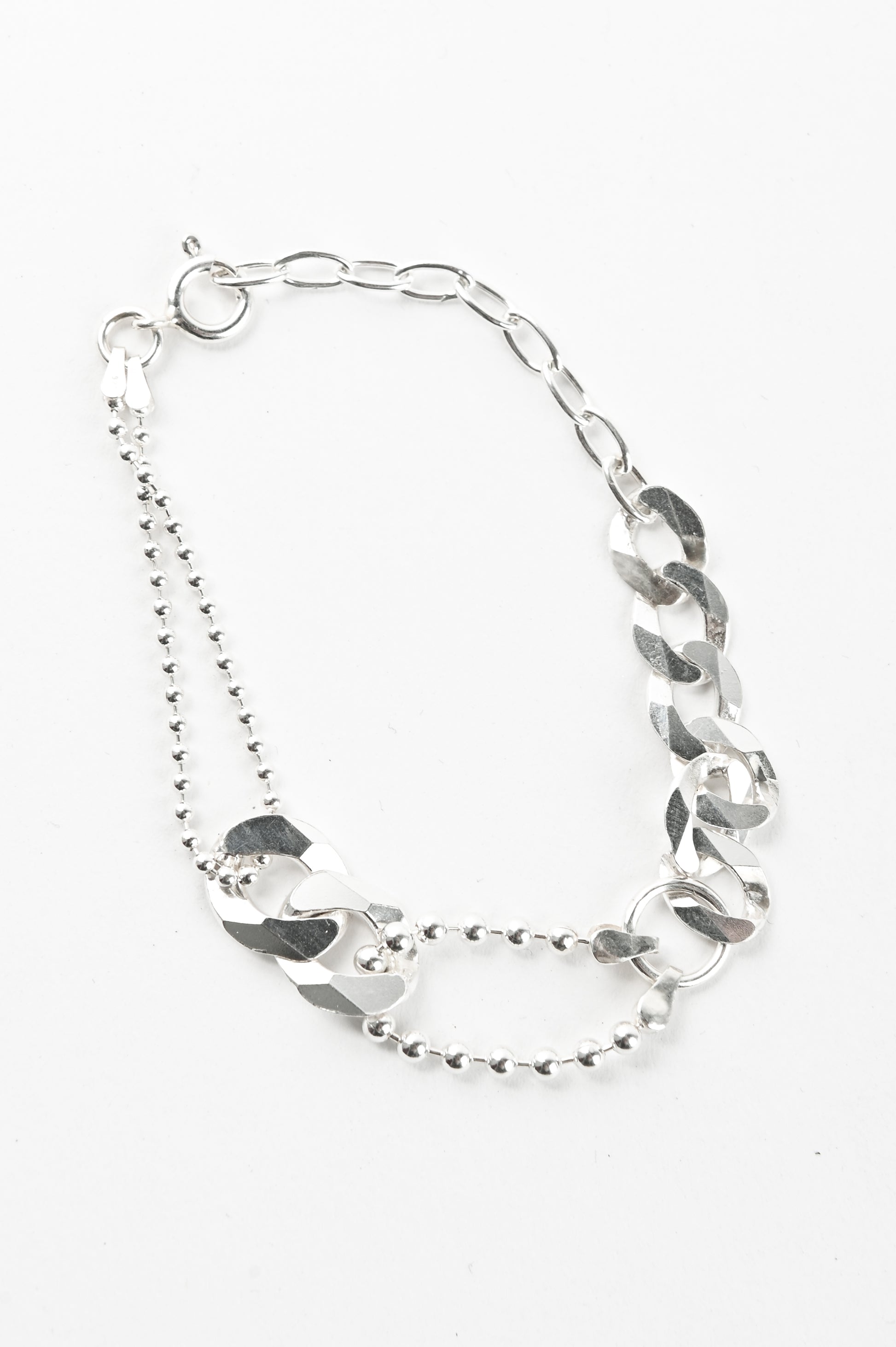 Kick In The Eye Silver 'Untitled' Bracelet