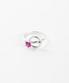 Kick In The Eye 'Hollywood' Ring With Round Piercing