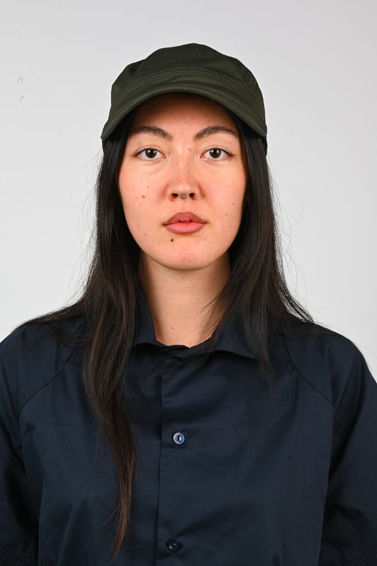 Kernemilk Cadet Cap in Dark Green
