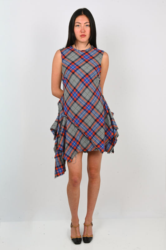 KATALYST 'Margins' Mini Dress in Electric