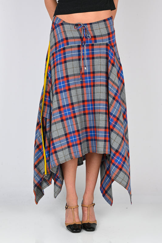 KATALYST 'Quadrant' Skirt in Electric