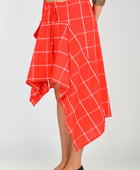 KATALYST 'Quadrant' Mini Skirt in Strawberry
