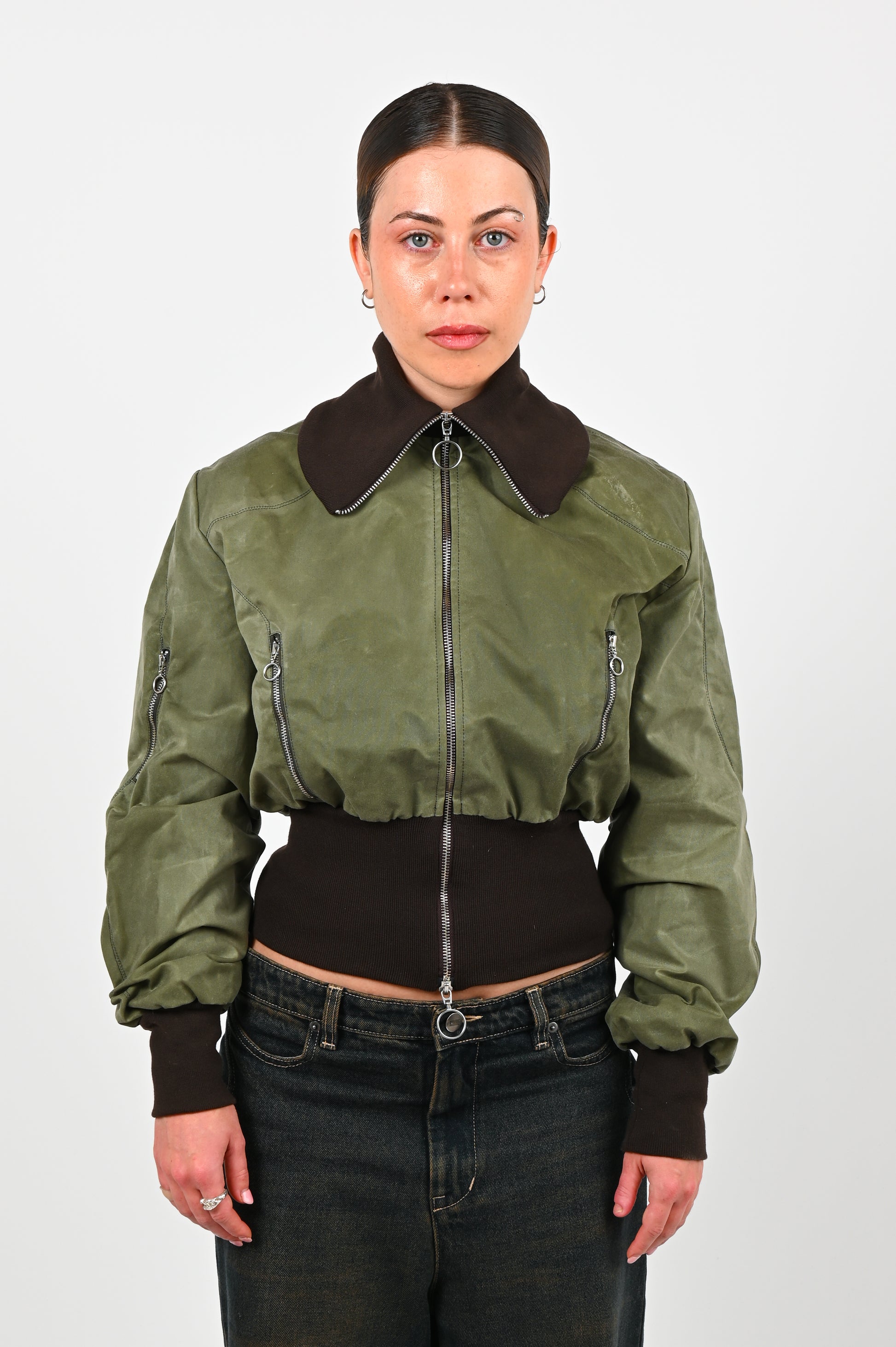 Kernemilk 'Jet' Bomber in Green