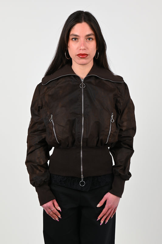 Kernemilk 'Jet' Bomber in Brown