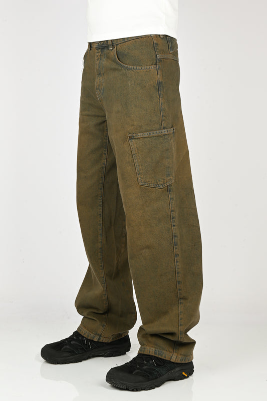 Kernemilk 'Karlo' Jeans in Dark Green