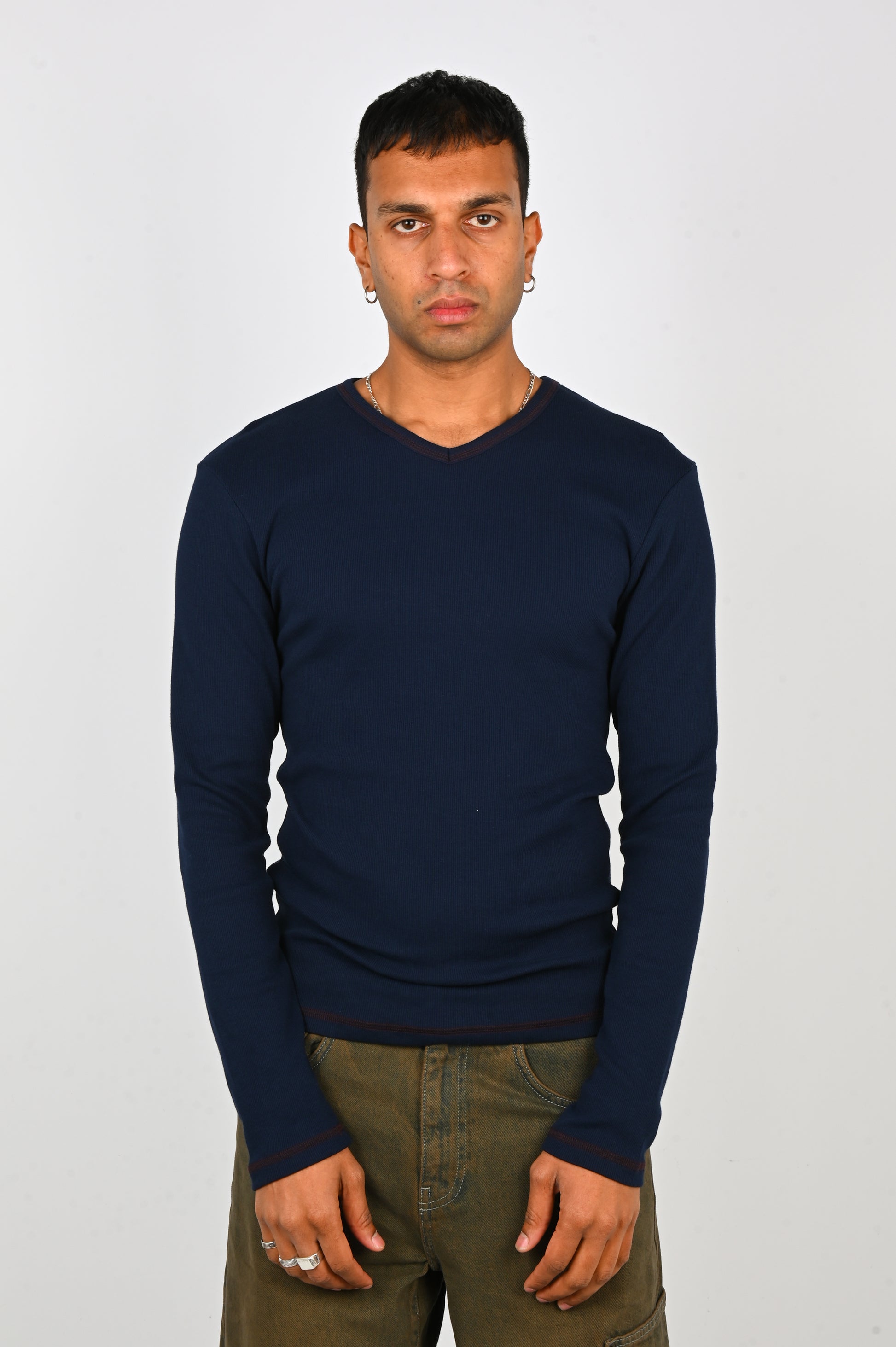 Kernemilk 'Marlon' Long Sleeve in Navy
