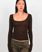 Kernemilk 'Roga' Blouse in Brown