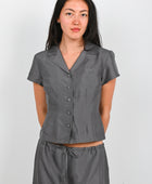 Kernemilk 'Mimi' Shirt in Dark Grey