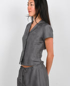 Kernemilk 'Mimi' Shirt in Dark Grey