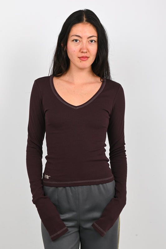 Kernemilk 'Lima' Blouse in Brown
