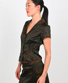 Kernemilk 'Mimi' Shirt in Brown Dot